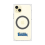 プレミアムスクエアケース with MagSafe［ 横浜DeNAベイスターズ - チームロゴ - クリア ］