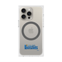 プレミアムスクエアケース with MagSafe［ 横浜DeNAベイスターズ - チームロゴ - クリア ］