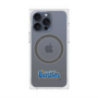 プレミアムスクエアケース with MagSafe［ 横浜DeNAベイスターズ - チームロゴ - クリア ］