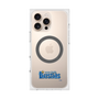 プレミアムスクエアケース with MagSafe［ 横浜DeNAベイスターズ - チームロゴ - クリア ］