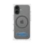 プレミアムスクエアケース with MagSafe［ 横浜DeNAベイスターズ - チームロゴ - クリア ］