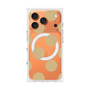 プレミアムスクエアケース with MagSafe［ シンプルドット - Beige ］