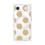 プレミアムスクエアケース with MagSafe［ シンプルドット - Beige ］