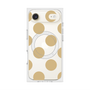 プレミアムスクエアケース with MagSafe［ シンプルドット - Beige ］