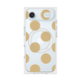 プレミアムスクエアケース with MagSafe［ シンプルドット - Beige ］