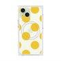 プレミアムスクエアケース with MagSafe［ シンプルドット - Yellow ］