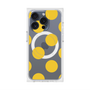 プレミアムスクエアケース with MagSafe［ シンプルドット - Yellow ］