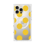 プレミアムスクエアケース with MagSafe［ シンプルドット - Yellow ］