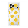 プレミアムスクエアケース with MagSafe［ シンプルドット - Yellow ］