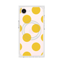 プレミアムスクエアケース with MagSafe［ シンプルドット - Yellow ］