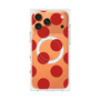 プレミアムスクエアケース with MagSafe［ シンプルドット - Red ］