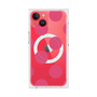 プレミアムスクエアケース with MagSafe［ シンプルドット - Pink ］