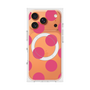 プレミアムスクエアケース with MagSafe［ シンプルドット - Pink ］