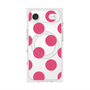 プレミアムスクエアケース with MagSafe［ シンプルドット - Pink ］