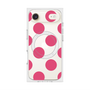 プレミアムスクエアケース with MagSafe［ シンプルドット - Pink ］