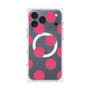 プレミアムスクエアケース with MagSafe［ シンプルドット - Pink ］