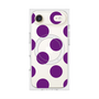 プレミアムスクエアケース with MagSafe［ シンプルドット - Purple ］