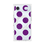 プレミアムスクエアケース with MagSafe［ シンプルドット - Purple ］