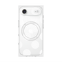 プレミアムスクエアケース with MagSafe［ シンプルドット - White ］
