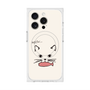 プレミアムスクエアケース with MagSafe［ 食いしん坊なねこ - White ］