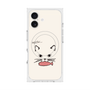 プレミアムスクエアケース with MagSafe［ 食いしん坊なねこ - White ］
