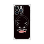 プレミアムスクエアケース with MagSafe［ 食いしん坊なねこ - Black ］