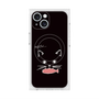 プレミアムスクエアケース with MagSafe［ 食いしん坊なねこ - Black ］