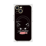 プレミアムスクエアケース with MagSafe［ 食いしん坊なねこ - Black ］