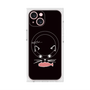 プレミアムスクエアケース with MagSafe［ 食いしん坊なねこ - Black ］