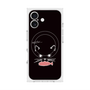 プレミアムスクエアケース with MagSafe［ 食いしん坊なねこ - Black ］
