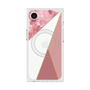 プレミアムスクエアケース with MagSafe［ マーブルトライアングルパレット - Pink ］