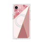 プレミアムスクエアケース with MagSafe［ マーブルトライアングルパレット - Pink ］