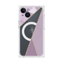 プレミアムスクエアケース with MagSafe［ マーブルトライアングルパレット - Purple ］