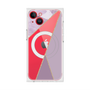 プレミアムスクエアケース with MagSafe［ マーブルトライアングルパレット - Purple ］