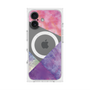 プレミアムスクエアケース with MagSafe［ 朝焼けパステルパレット - Purple ］