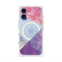 プレミアムスクエアケース with MagSafe［ 朝焼けパステルパレット - Purple ］