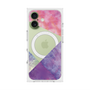 プレミアムスクエアケース with MagSafe［ 朝焼けパステルパレット - Purple ］
