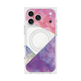 プレミアムスクエアケース with MagSafe［ 朝焼けパステルパレット - Purple ］