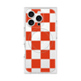 プレミアムスクエアケース with MagSafe［ 市松模様 - Red ］