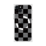 プレミアムスクエアケース with MagSafe［ 市松模様 - Black ］