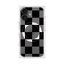 プレミアムスクエアケース with MagSafe［ 市松模様 - Black ］