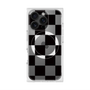 プレミアムスクエアケース with MagSafe［ 市松模様 - Black ］
