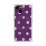 プレミアムスクエアケース with MagSafe［ 水彩ドット・レトロカラー - Purple ］
