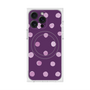 プレミアムスクエアケース with MagSafe［ 水彩ドット・レトロカラー - Purple ］