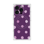 プレミアムスクエアケース with MagSafe［ 水彩ドット・レトロカラー - Purple ］