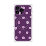 プレミアムスクエアケース with MagSafe［ 水彩ドット・レトロカラー - Purple ］