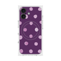 プレミアムスクエアケース with MagSafe［ 水彩ドット・レトロカラー - Purple ］