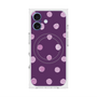 プレミアムスクエアケース with MagSafe［ 水彩ドット・レトロカラー - Purple ］