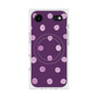 プレミアムスクエアケース with MagSafe［ 水彩ドット・レトロカラー - Purple ］