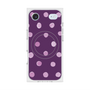 プレミアムスクエアケース with MagSafe［ 水彩ドット・レトロカラー - Purple ］